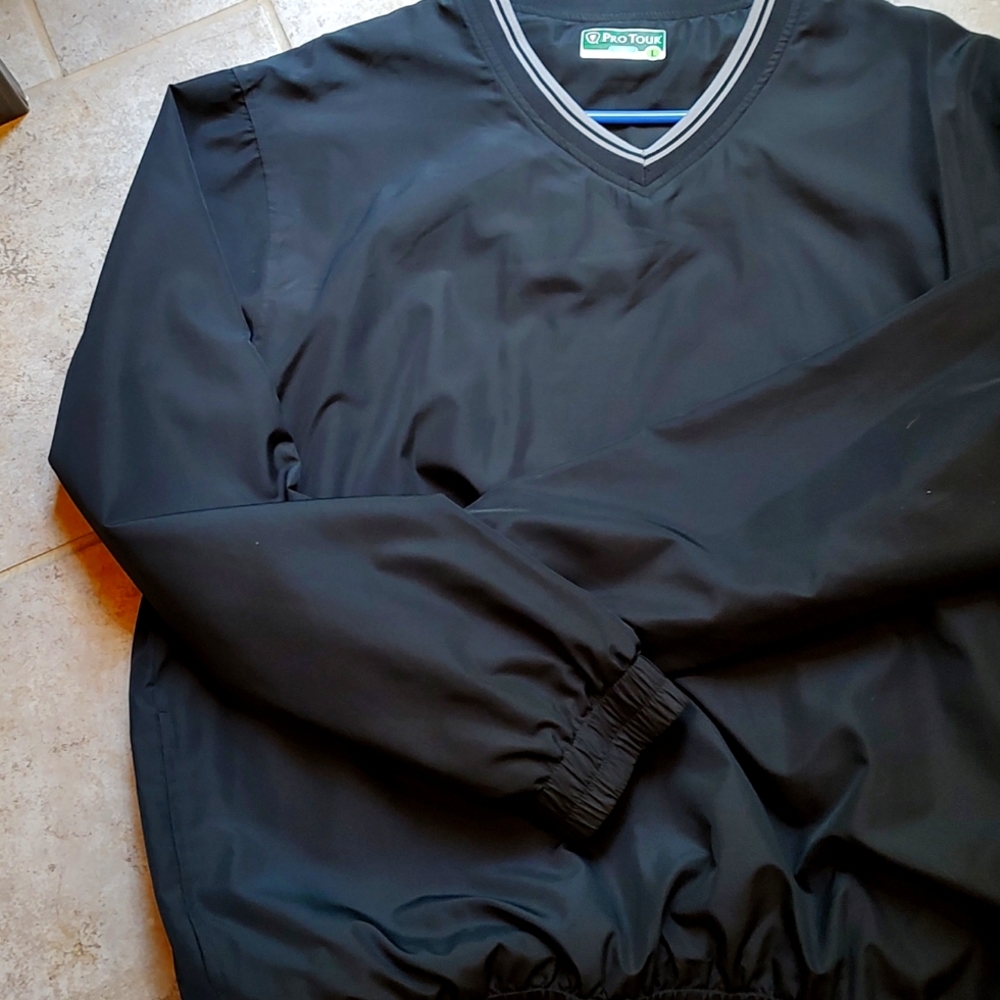 Golf pullover jacket
